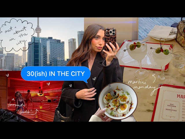 30ish in the city | the toronto “cult”, martinis & jazz events