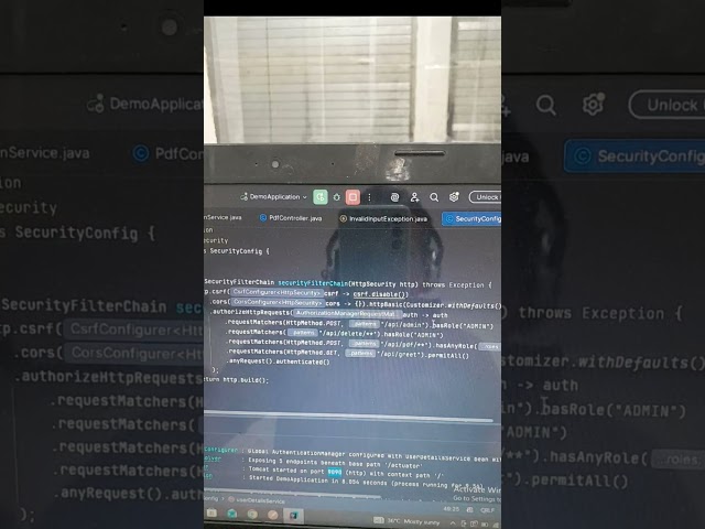 Testing Rest api call from postman in Springboot Java application. 
