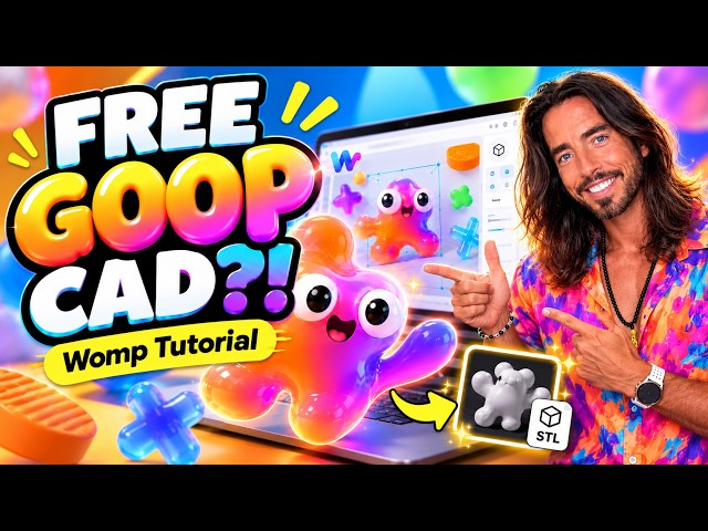 This FREE 3D Modeling Tool Looks Like a Toy… But Exports STL! | Womp Tutorial