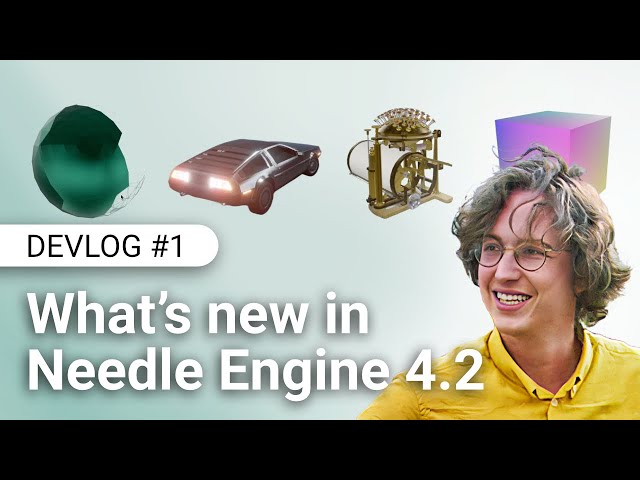 Devlog #1 | What's new in Needle Engine 4.2 | LogiTech MXink, Handtracking VisionOS, Car Physics