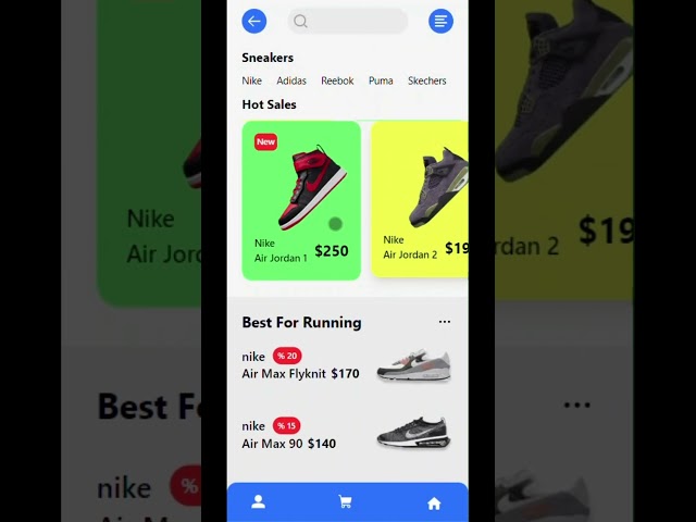 develop a online sneakrs shop web app with react , next.js , typescript , tailwind with lofi beat