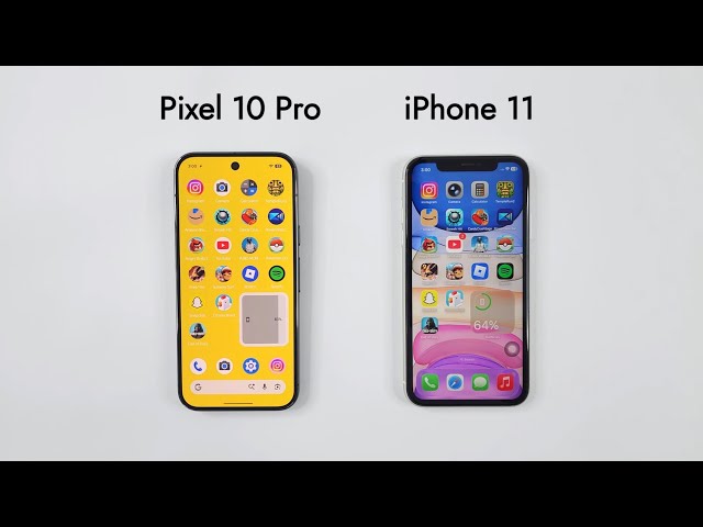 Pixel 10 Pro vs iPhone 11 - Speed Test