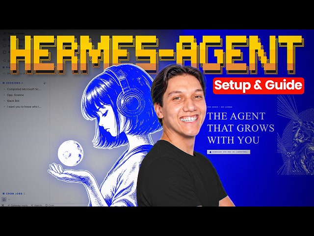 Hermes Agent Tutorial: Beginner to Pro In 13 Minutes (Full Setup)