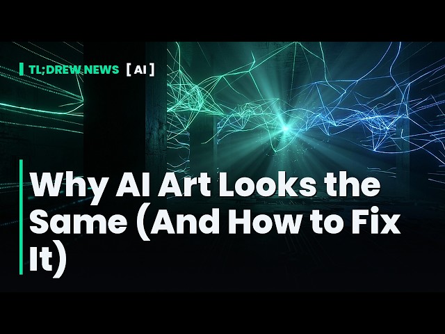 Why AI Art Looks the Same (And How to Fix It)