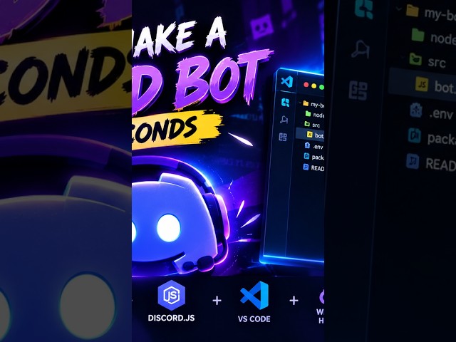 How to Make a Discord Bot in 60 Seconds 🤖⚡