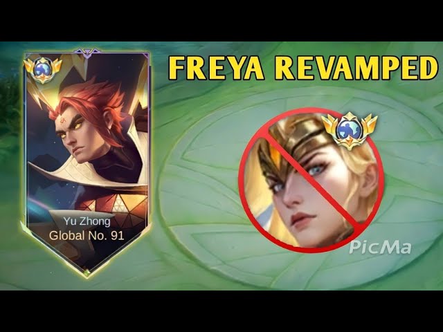 NO DEATH! FREYA REVAMPED CAN'T REACT UNTIL FEEDER! | YU ZHONG PASSIVE ACTIVATE