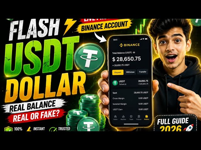 Flash USDT Dollar Kya Hai? | Flash USDT Ka Sach | Real Ya Fake? Full Guide 