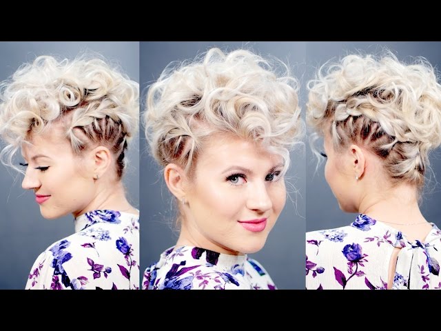 Creative Short Hairstyle: Retro Faux Hawk | Milabu