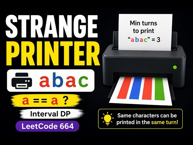 Leetcode 664  Strange Printer