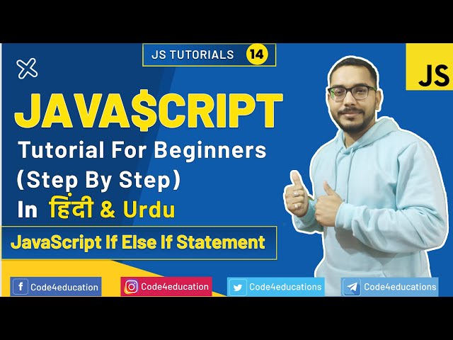 JavaScript Tutorial In Hindi | JavaScript If Else If Tutorial In Hindi | JavaScript In Hindi | #14