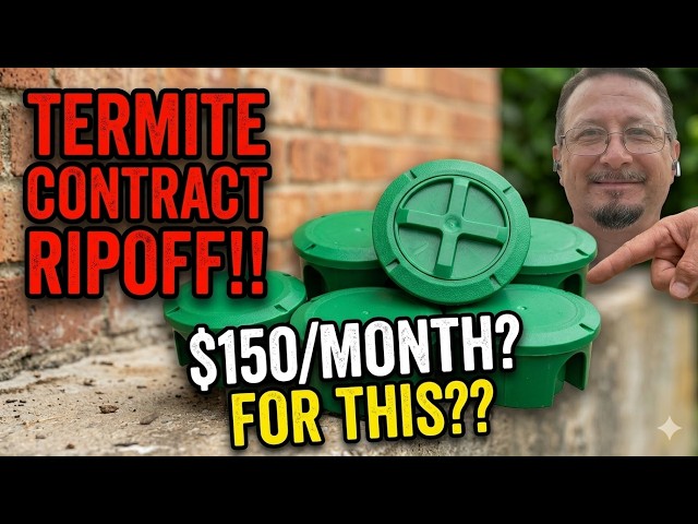 Terminix Rip-Off? 🛑 Why I’m Canceling My Termite Contract for DIY Bait Stations!