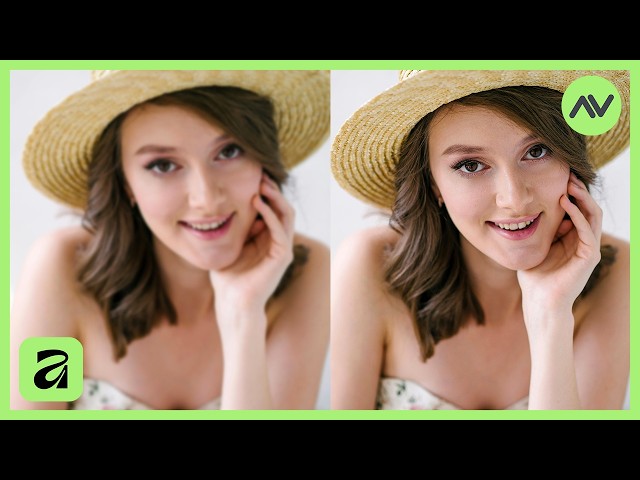 Make Blurry Photos Sharp in Affinity | Affinity Tutorial