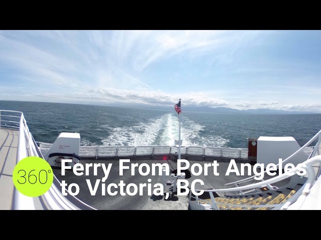 Ferry from Port Angeles to Victoria Timelapse