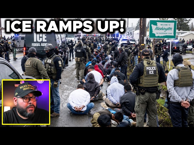 ICE Surge In Washington Leads To Numerous Arrests As Seattle CRUMBLES Under Katy Wilson's FAILURE!