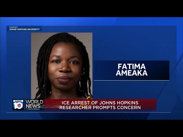 Johns Hopkins University researcher detained by ICE at Baltimore airport