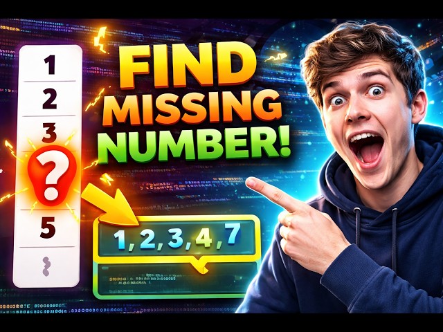 FAANG Interview Question: First Missing Positive Number (O(n) Trick!) 🔥