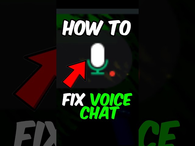 How To FIX Voice Chat On Roblox Mobile (2026 Guide)