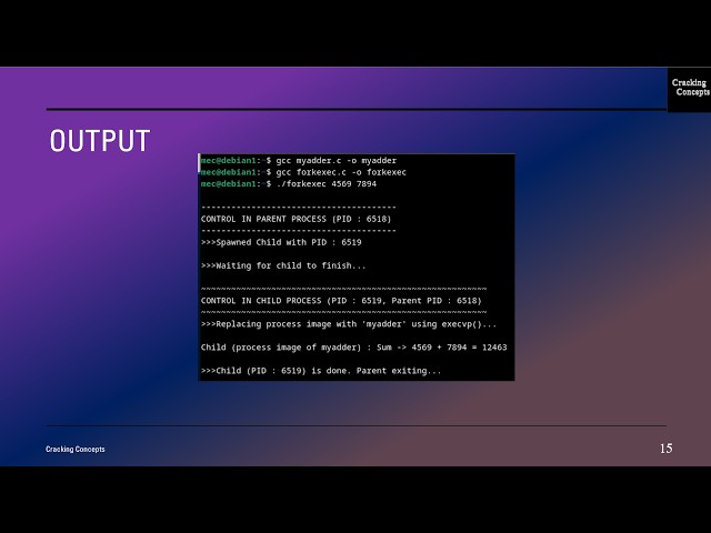 OS LAB 7. Master execvp( ) in C with Solved Example