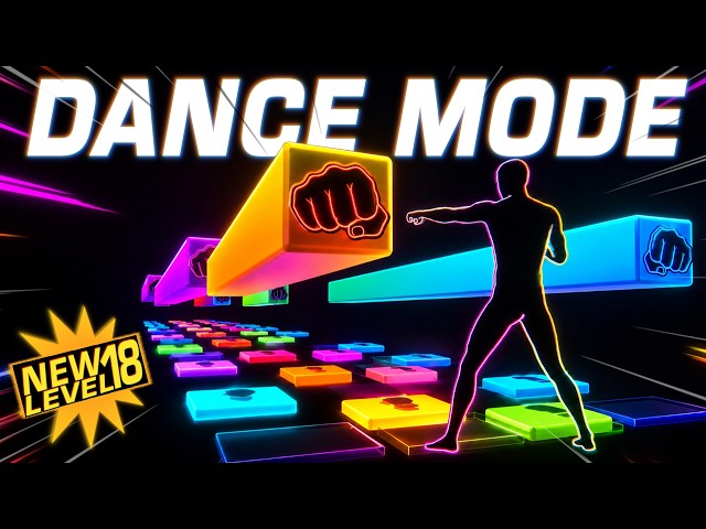 DANCE MODE #18 | 4K Interactive Immersive Warm Up | Full Body Cardio Workout (No Equipment)