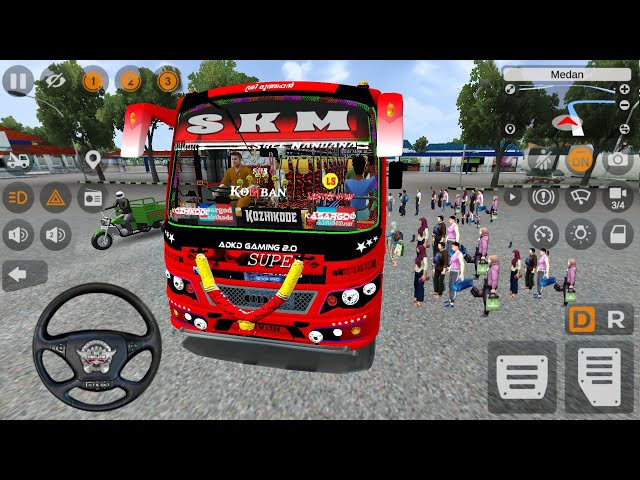 NEW SKM BUS GAME BUS SIMULATOR INDONESIA GAME BEST GAME AMAZING VIDEO💥