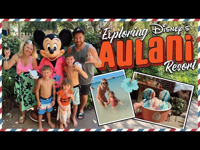Disney Aulani Resort Vlog 🌺 Exploring the Resort, Beach, Pools, Food & More!