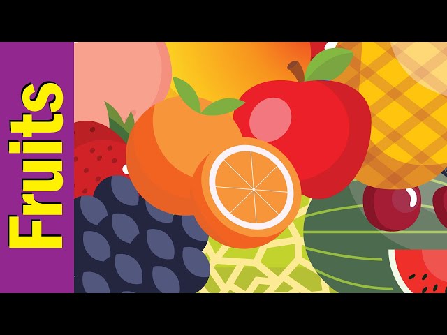 Fruit Chant for ESL Kids | Learn Fruit Vocabulary in English | Fun Kids English