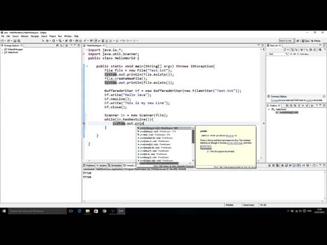Java IO reading from a file using Scanner