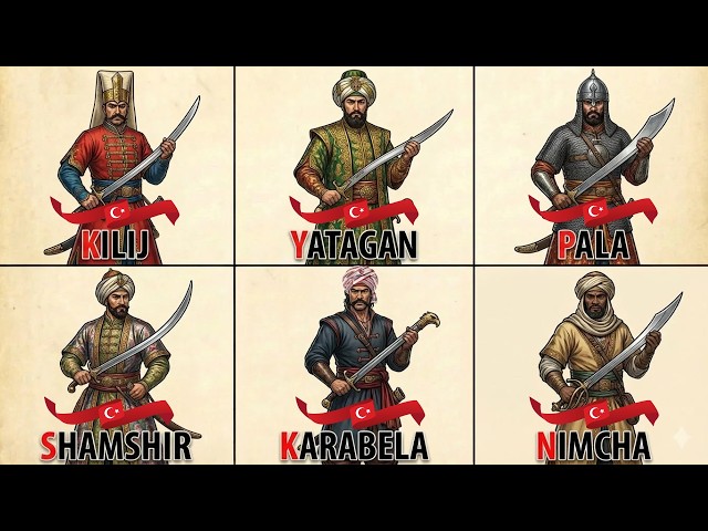 Every Sword of The Ottoman Empire Explained