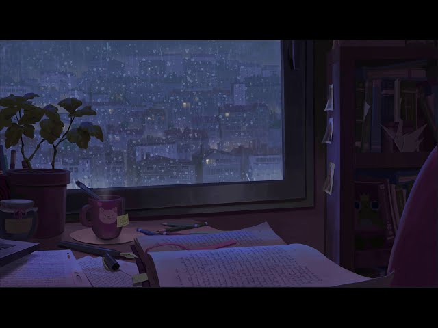 gentle rain ambience 🌧 cozy sound to chill to
