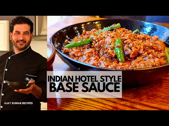 Authentic BIR base sauce| Hotel style Indian curry base sauce | Chef Ajay Kumar