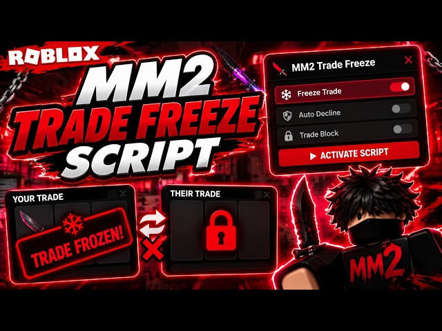 MM2 TRADE FREEZE SCRIPT! 🔒 FREEZE ANY TRADE INSTANTLY | Roblox MM2