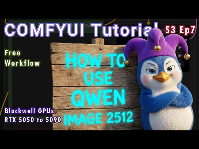 How To Install & Setup Qwen Image 2512 Generation On ComfyUI, Tutorial + Free Workflow Download