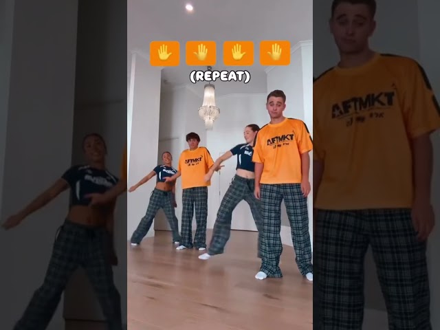 teaching our gf's the rat dance (tutorial)! #shorts #dancetutorial #dance