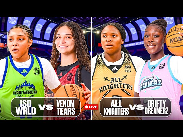 #1 Women's Hooper In COUNTRY Vs 6'7" Center! Overtime Select LIVE