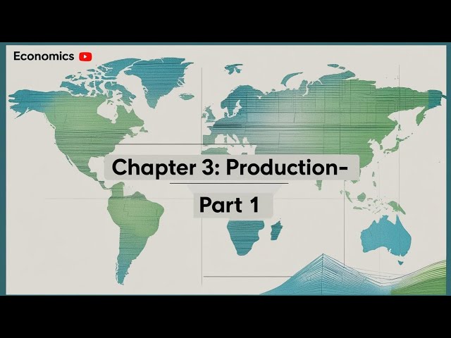 CHSE | +2 2nd yr Arts | Economics | Chapter 3 | Production | Odisha board | Class 12th | Part - 1 |