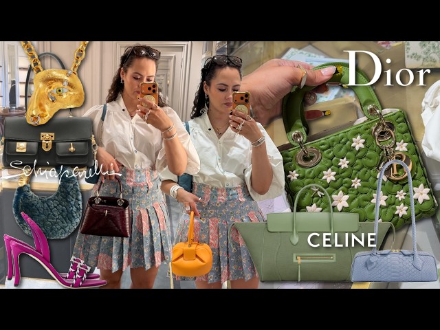 Bergdorf Luxury Shopping Vlog (ft. Dad!) - Schiaparelli, Dior new bags & MORE!