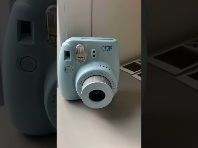 How to take photos with the instax mini 8 polaroid camera - tutorial video