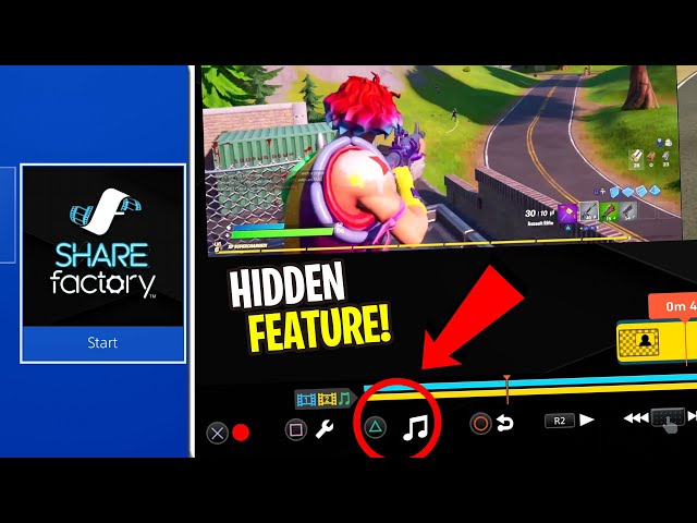 This Sharefactory Secret Hidden Feature Let's You Add Music EASILY! (NO USB/PC)