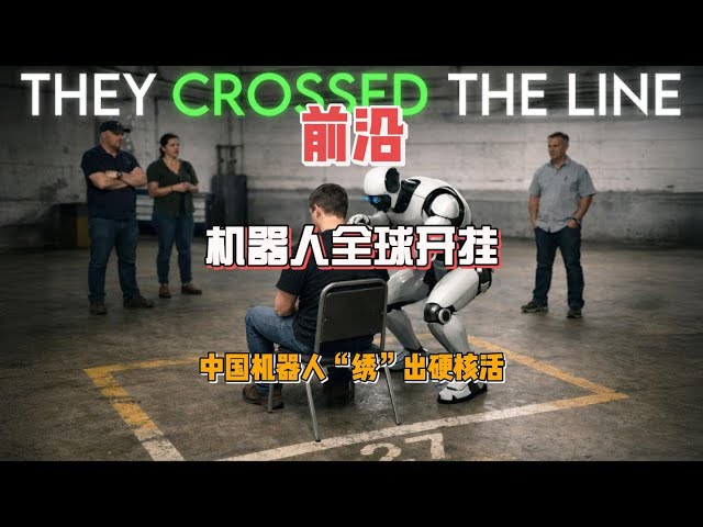 机器人全球开挂，中国机器人“绣”出硬核活！