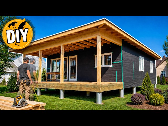Framing a House by Hand - Full 50-Minute Carpenter Timelapse