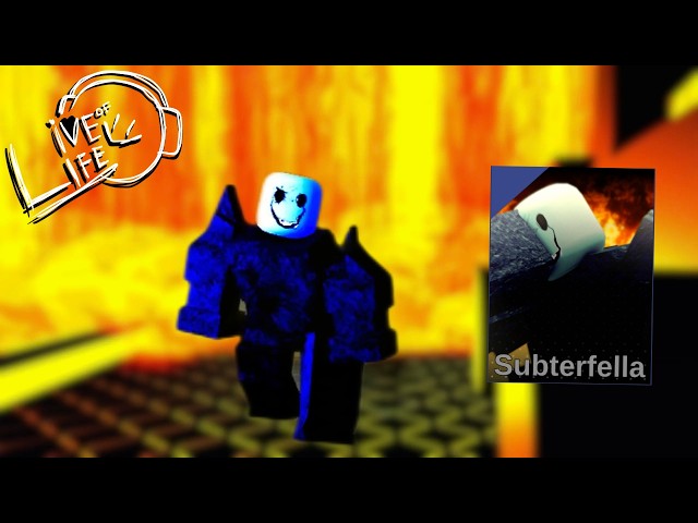 WINNING WITH THE NEW 'SUBTERFELLA' BADGE SKIN | Roblox Live of Life