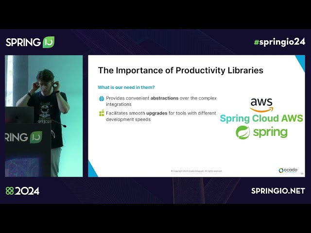 Spring Cloud AWS 3 upgrade and customisation for over 100 teams at Ocado Technology by M. Telepchuk