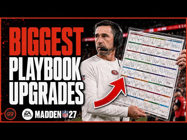 Top 5 Madden 27 Playbook Upgrades