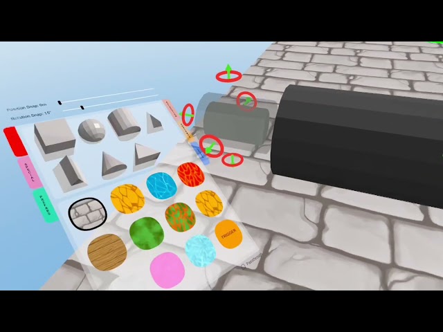 How to make a simple gun with coding blocks | GrabVR