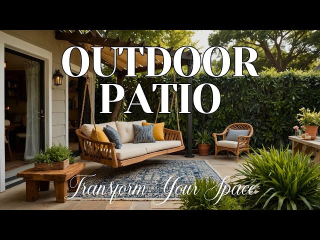 TOP 50 Gorgeous Outdoor Patio Decorating Ideas | Transform Your Outdoor Space
