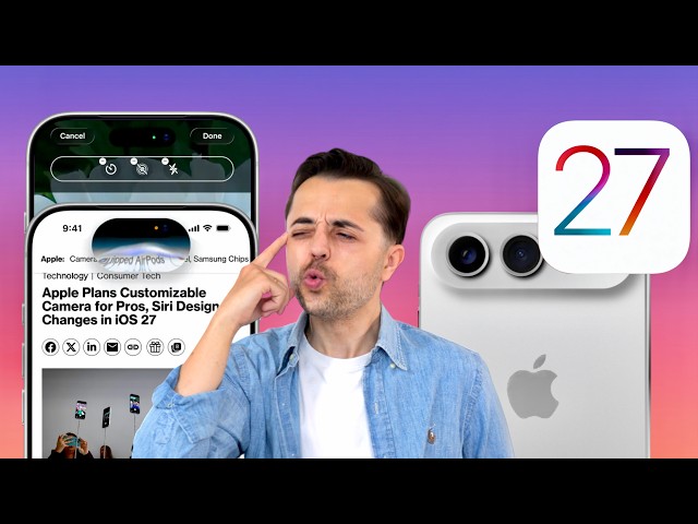 HUGE LEAK: iOS 27, iPhone Ultra, Z Fold 8