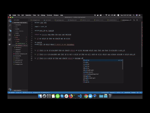 How to write unit test cases for testing API built with nodeJS