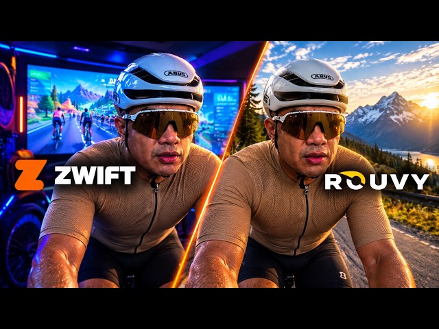 Zwift vs Rouvy: Which One Actually Works for a Dad Over 40?