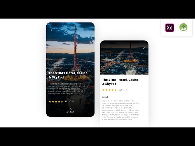 Adobe XD to Android Studio XML - Design, Implement & Animate | My New Course