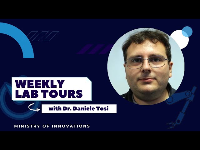 Remote Lab tour with Dr. Daniele Tosi